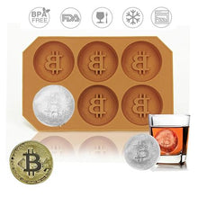 Load image into Gallery viewer, Silicone Ice Bitcoin Tray
