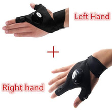 Load image into Gallery viewer, LED Flashlight Gloves
