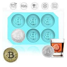 Load image into Gallery viewer, Silicone Ice Bitcoin Tray

