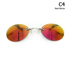 Load image into Gallery viewer, Men's Rimless Clamp Glasses
