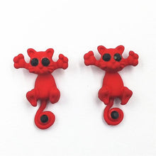 Load image into Gallery viewer, Trap Cat Stud Earrings
