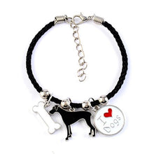 Load image into Gallery viewer, I Love Dogs Bracelet
