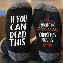 Load image into Gallery viewer, Christmas Movie Socks
