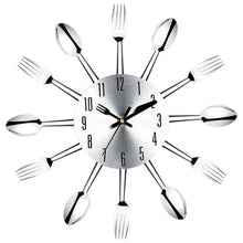 Load image into Gallery viewer, Utensil Clock

