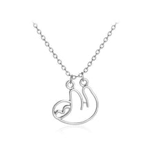 Load image into Gallery viewer, Sloth Wildlife Fashion Necklace
