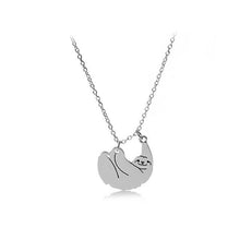Load image into Gallery viewer, Sloth Wildlife Fashion Necklace

